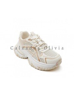 Calzados y zapatos ID-9158 BEIGE 2