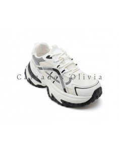 Calzados y zapatos ID-9158 WHITE 2