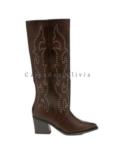 Zapatos y Calzados REB-9263 CAMEL