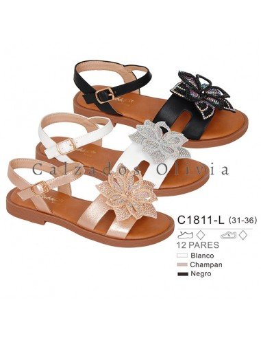 Zapatos y Calzados PP-C1811-L (31-36)