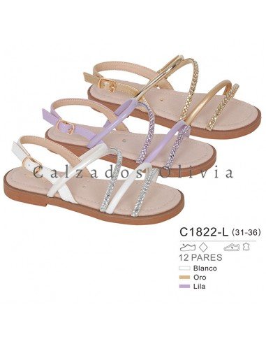 Zapatos y Calzados PP-C1822-L (31-36)