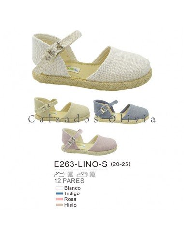 Zapatos y Calzados PP-E263-LINO-S (20-25)
