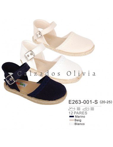 Zapatos y Calzados PP-E263-001-S (20-25)