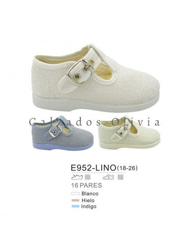 Zapatos y Calzados PP-E952-LINO (18-26)