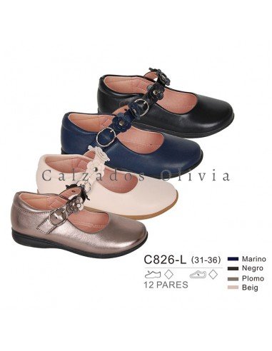 Zapatos y Calzados PP-C826-L (31-36)