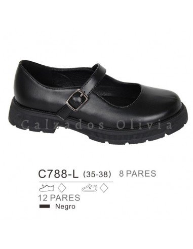 Zapatos y Calzados PP-C788-L (35-38)