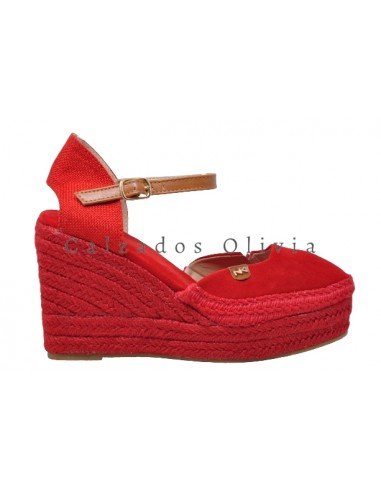 Zapatos y Calzados LEN-NK589 ROJO
