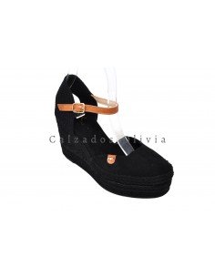 Calzados y zapatos LEN-NK589 NEGRO 2