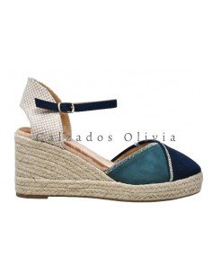 Calzados y Zapatos LEN-NK577 AZUL