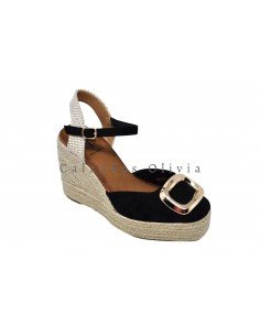 Calzados y zapatos LEN-NK575 NEGRO 2