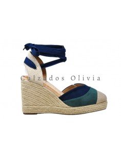 Calzados y Zapatos LEN-NK572 AZUL
