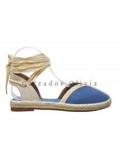 Calzados y Zapatos LEN-NK592 AZUL
