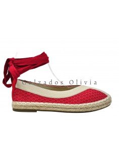 Calzados y Zapatos LEN-NK593 ROJO