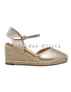 Calzados y Zapatos LEN-NK006 ORO-PU