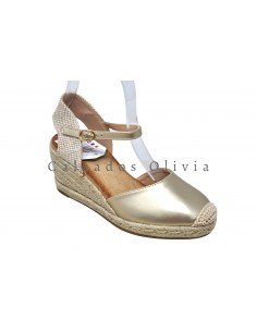 Calzados y zapatos LEN-NK006 ORO-PU 2