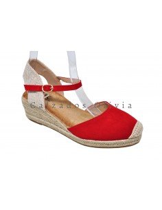 Calzados y zapatos LEN-NK001 ROJO 2