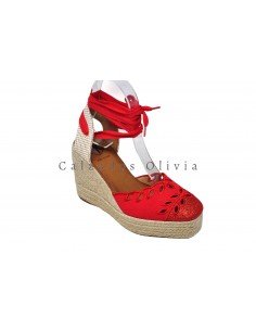 Calzados y zapatos LEN-NK570 ROJO 2