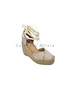 Calzados y zapatos LEN-NK576 BEIGE 2