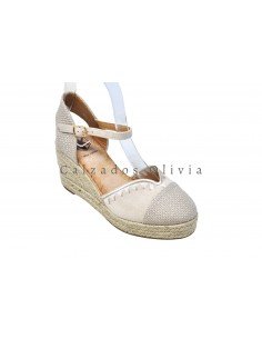 Calzados y zapatos LEN-NK578 BEIGE 2