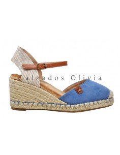 Calzados y Zapatos LEN-NK583 AZUL