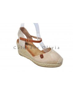 Calzados y zapatos LEN-NK583 BEIGE 2