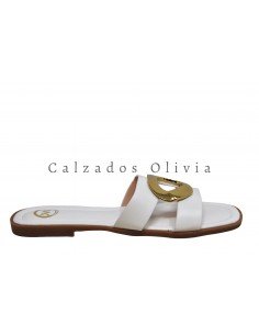 Calzados y Zapatos REB-GG-93 WHITE