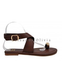 Calzados y Zapatos REB-KK-1017 BROWN