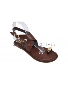 Calzados y zapatos REB-KK-1017 BROWN 2