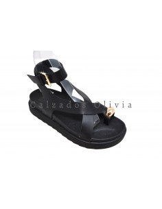 Calzados y zapatos REB-AG-421 BLACK 2