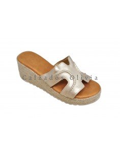 Calzados y zapatos REB-KK-1016 GOLD 2