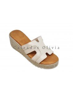 Calzados y zapatos REB-KK-1016 BEIGE 2