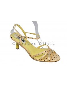Calzados y zapatos REB-P-1472 YELLOW 2