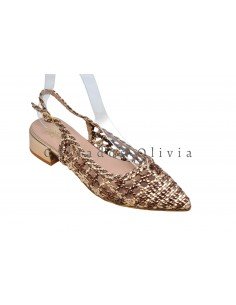 Calzados y zapatos REB-ZH754 BROWN 2