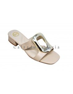 Calzados y zapatos REB-GG-90 BEIGE 2