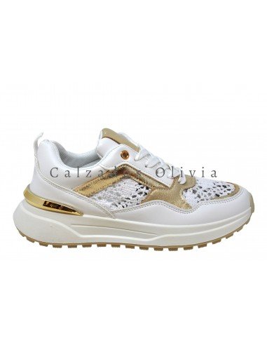 Zapatos y Calzados REB-9187 WHITE