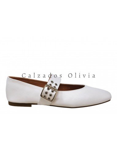 Zapatos y Calzados REB-Q2569 WHITE