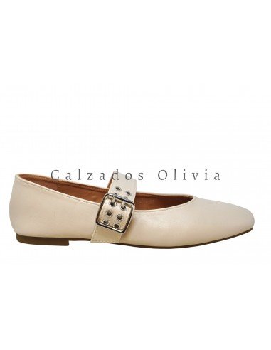 Zapatos y Calzados REB-Q2569 BEIGE