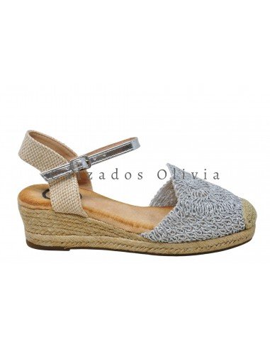 Zapatos y Calzados EMS-KK-939 SILVER