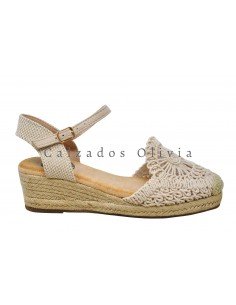 Calzados y Zapatos EMS-KK-939 BEIGE