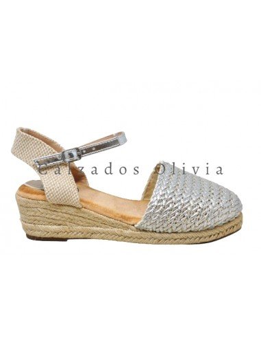 Zapatos y Calzados EMS-KK-957 SILVER