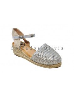 Calzados y zapatos EMS-KK-957 SILVER 2