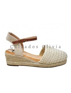 Calzados y Zapatos EMS-KK-957 BEIGE