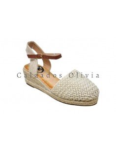 Calzados y zapatos EMS-KK-957 BEIGE 2