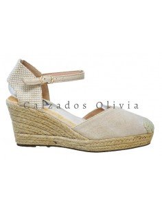 Calzados y Zapatos EMS-KK-968 BEIGE