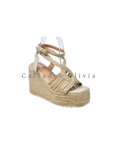 Calzados y zapatos EMS-MT-81 BEIGE 2