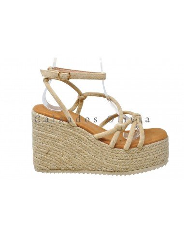 Zapatos y Calzados EMS-MT-129 BEIGE