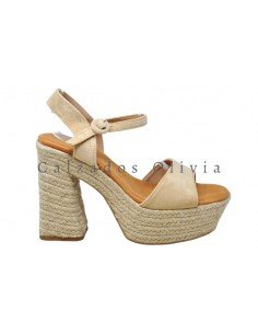 Calzados y Zapatos EMS-MT-135 BEIGE