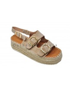 Calzados y zapatos EMS-MT-115 BEIGE 2