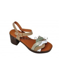 Calzados y zapatos EMS-TC-95 BEIGE 2