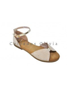 Calzados y zapatos EMS-GG-67 BEIGE 2
